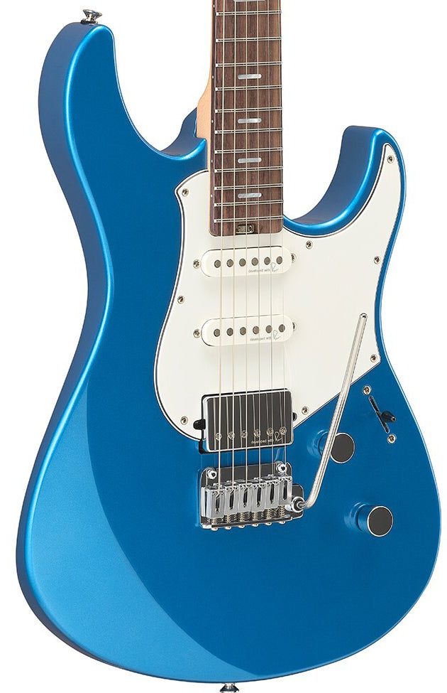 Yamaha PACS+12 Sparkle Blue Electric Guitar – Reflectone Clarity & HSS Flexibility