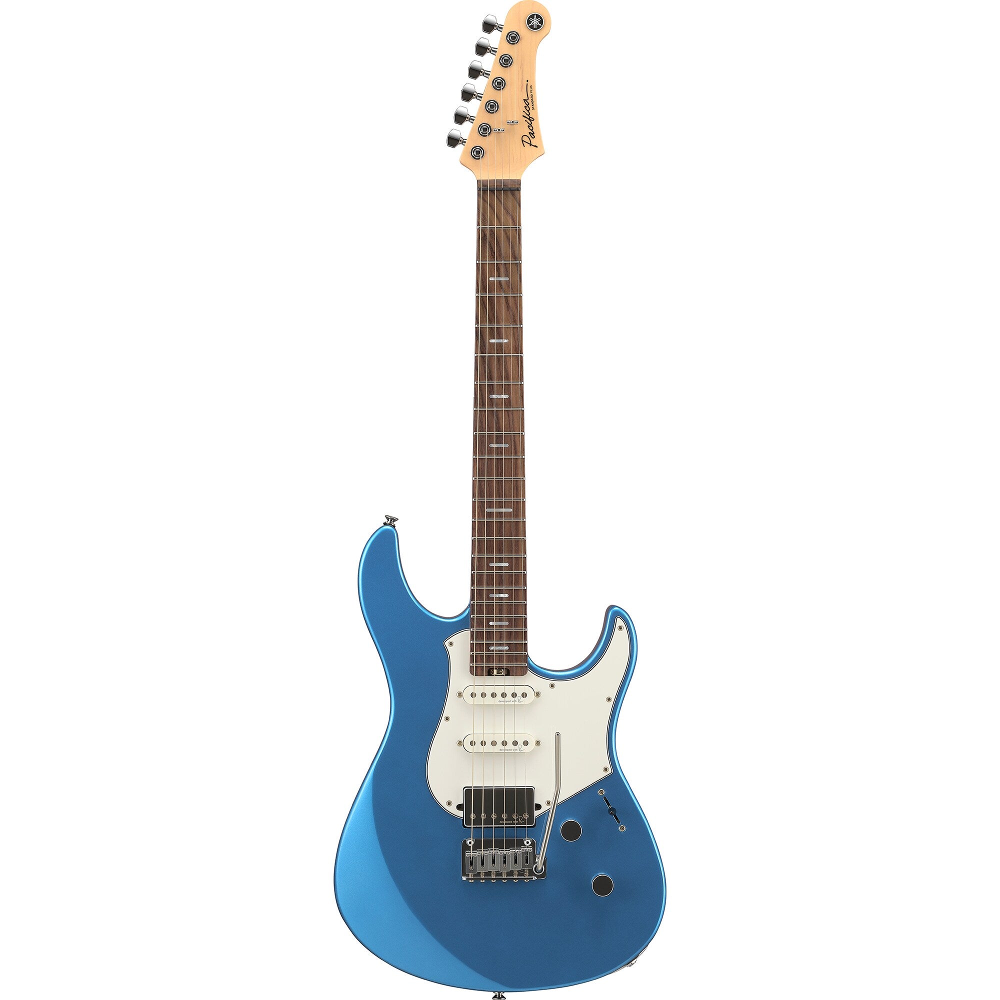 Yamaha PACS+12 Sparkle Blue Electric Guitar – Reflectone Clarity & HSS Flexibility