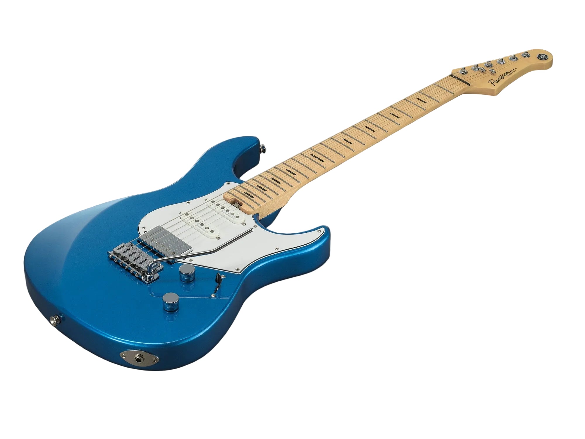 Yamaha PACS+12M Sparkle Blue Electric Guitar – Reflectone Clarity & Maple Snap