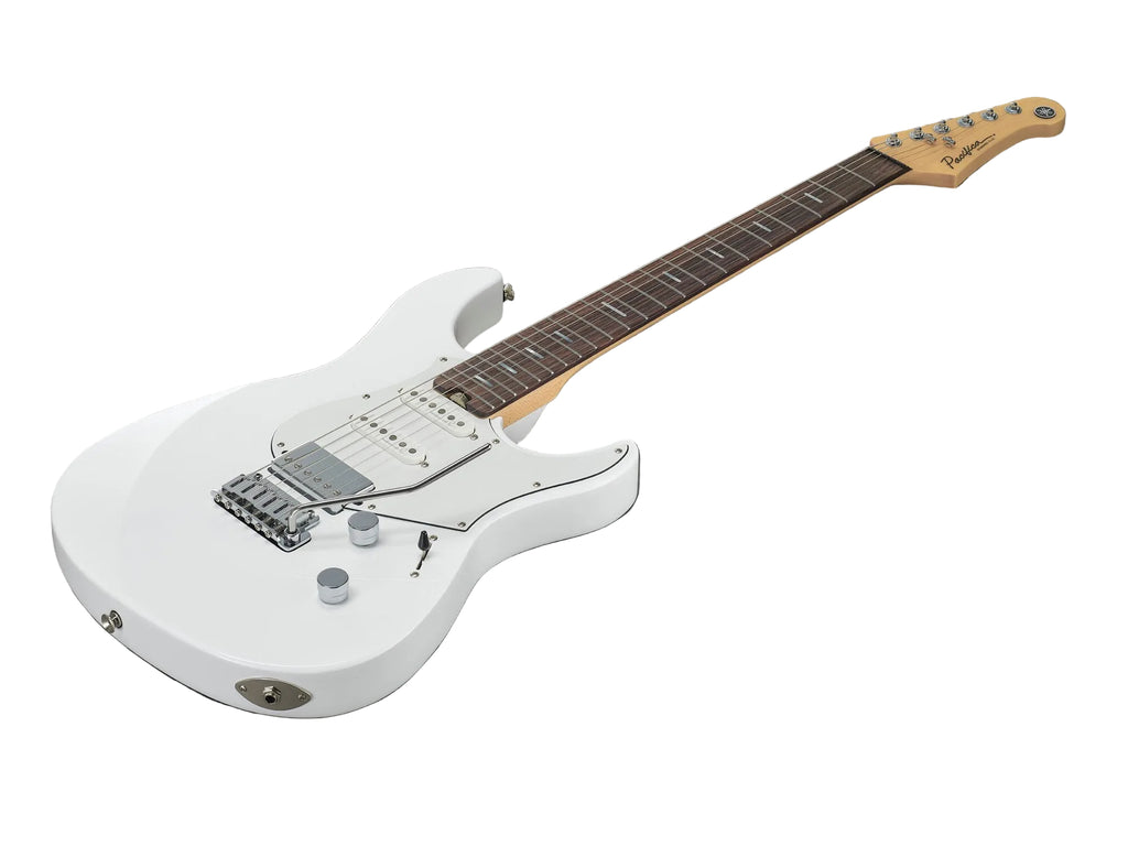 Yamaha PACS+12 Shell White Electric Guitar – Reflectone Clarity & HSS Flexibility