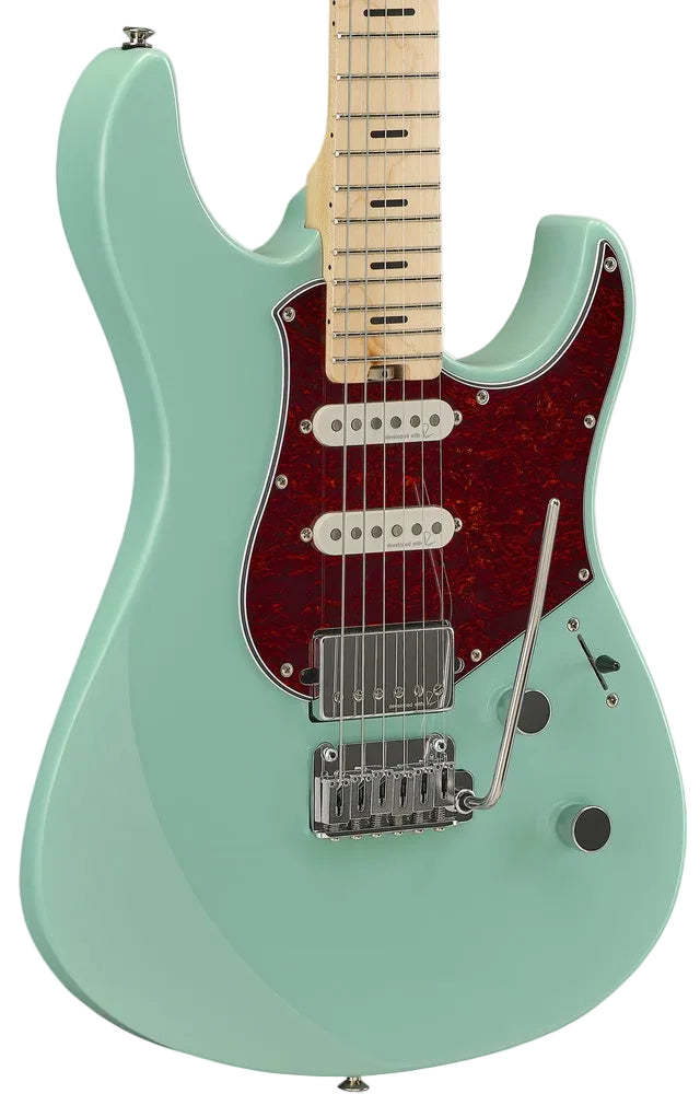 Yamaha PACS+12M Sonic Blue Electric Guitar – Reflectone Clarity & Maple Snap