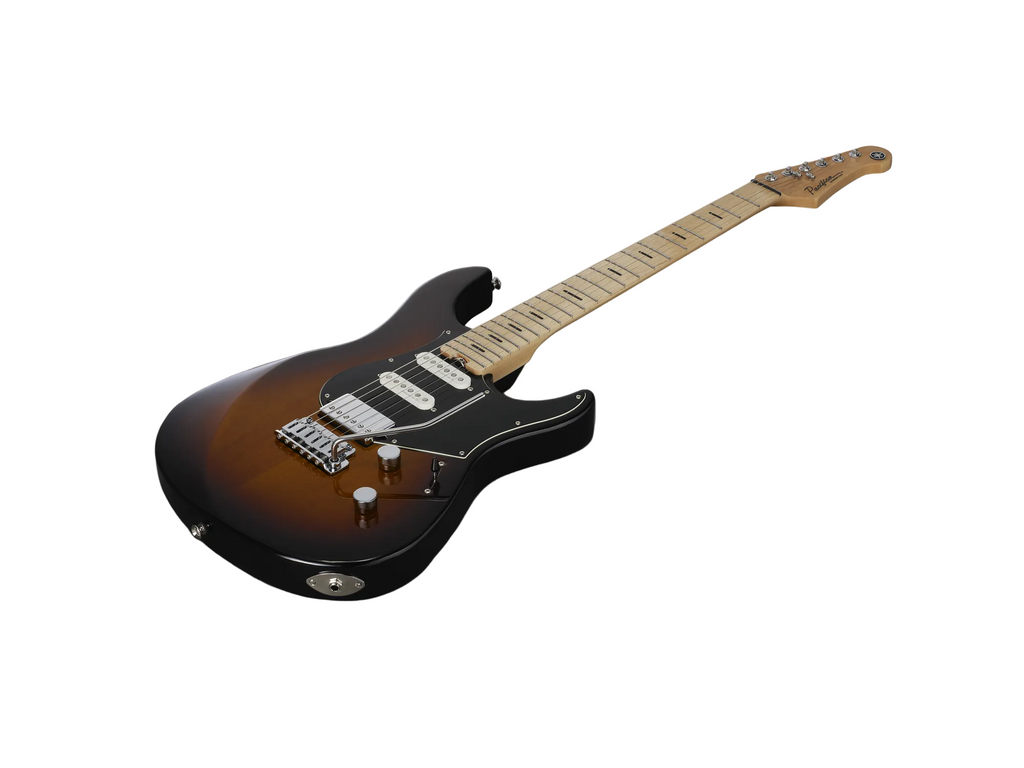 Yamaha PACS+12M Tobacco Brown Sunburst Electric Guitar – Reflectone Clarity & Maple Snap