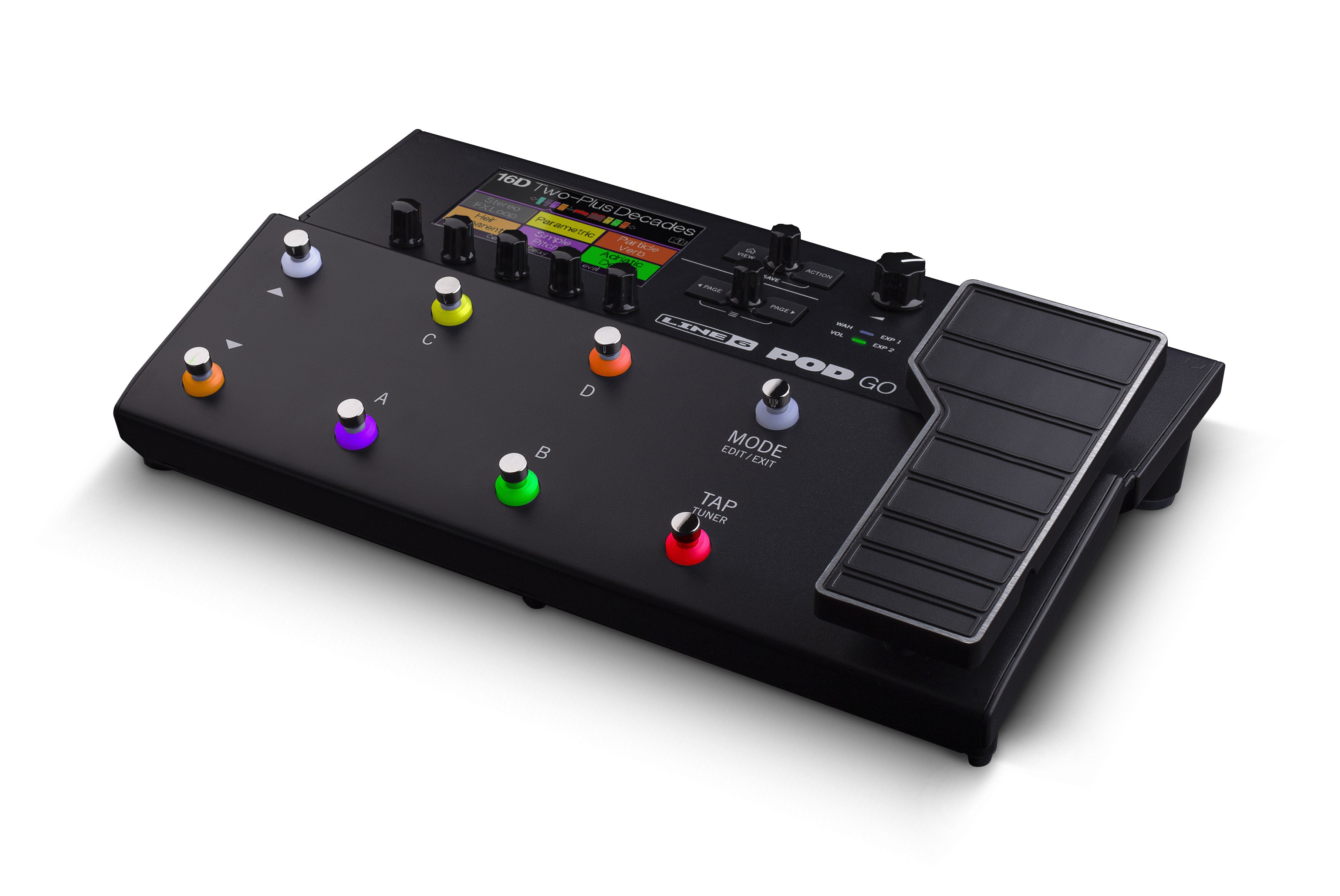 Line 6 POD Go Guitar Processor – Portable HX Tone with Simple Plug-and-Play Workflow