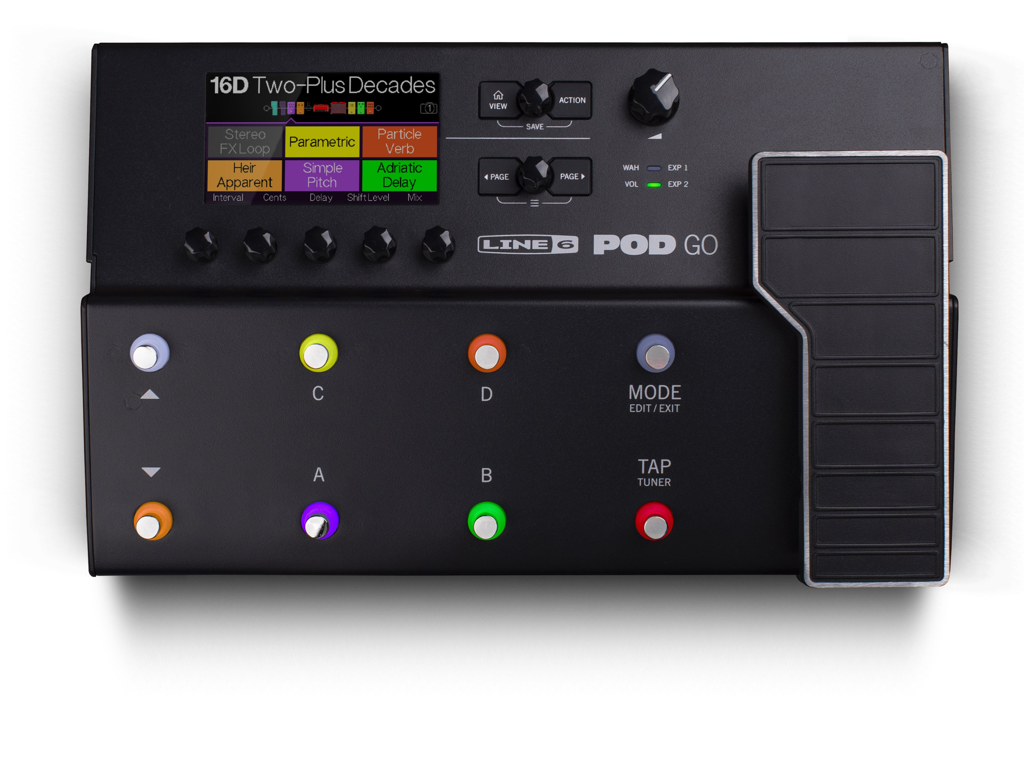 Line 6 POD Go Guitar Processor – Portable HX Tone with Simple Plug-and-Play Workflow