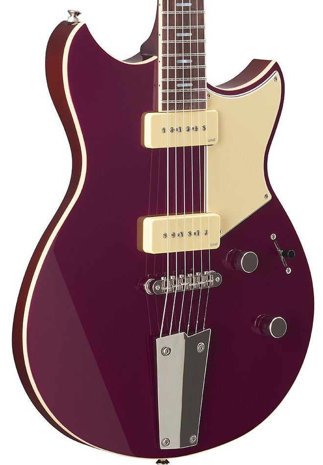 Yamaha RSS02T Hot Merlot Electric Guitar – Dynamic P90 Tone & Vintage Character