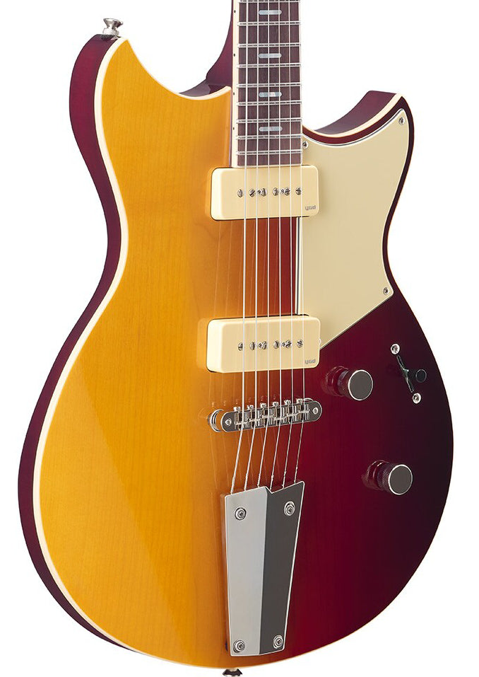 Yamaha RSS02T Sunset Burst Electric Guitar – Dynamic P90 Tone & Vintage Character