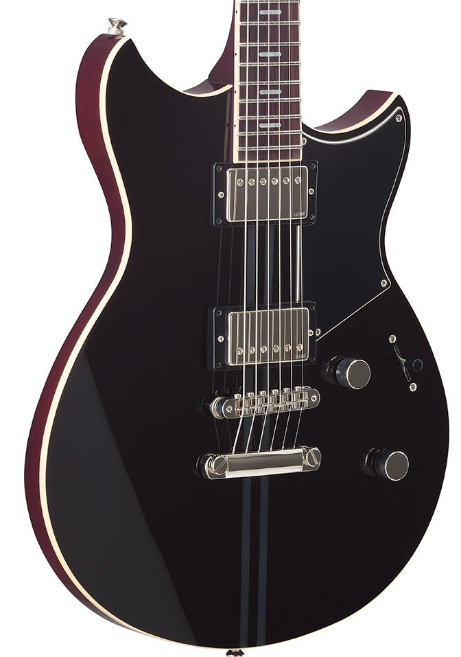 Yamaha RSS20 Black Electric Guitar – Vintage Resonance & Modern Precision