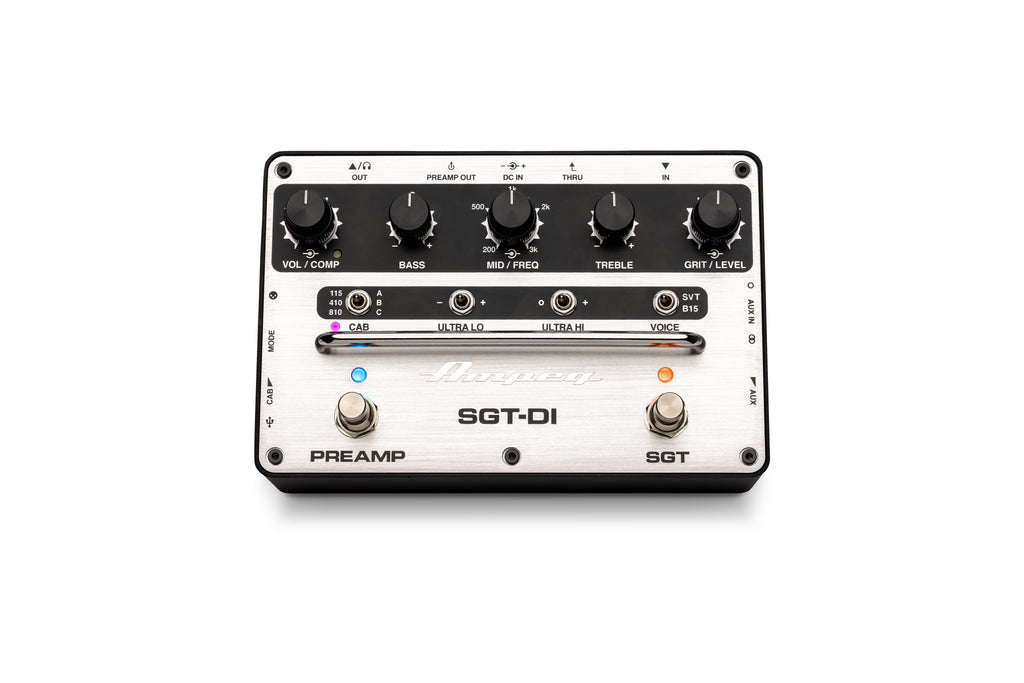 Ampeg SGT-DI Bass Preamp Pedal
