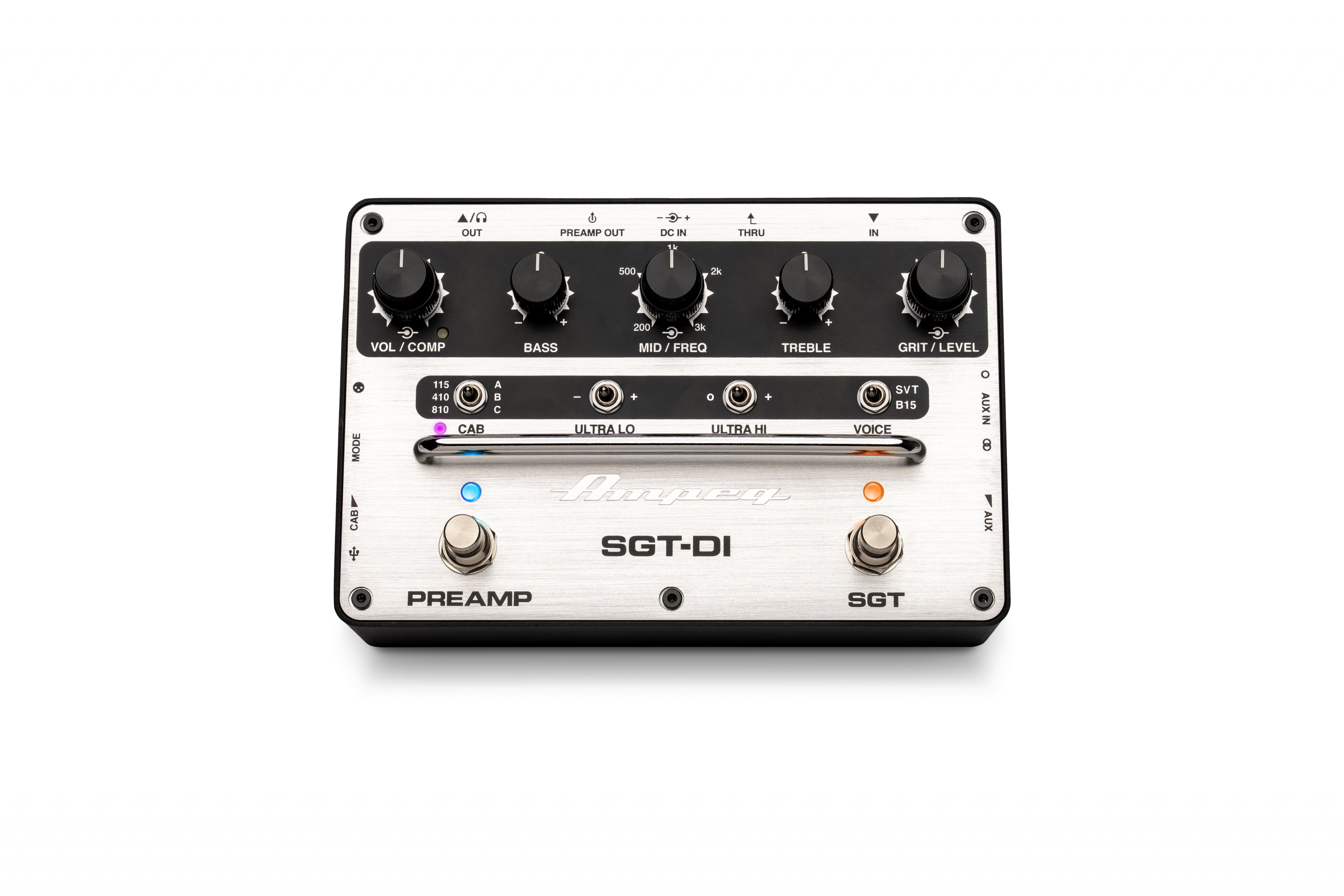 Ampeg SGT-DI Bass Preamp Pedal