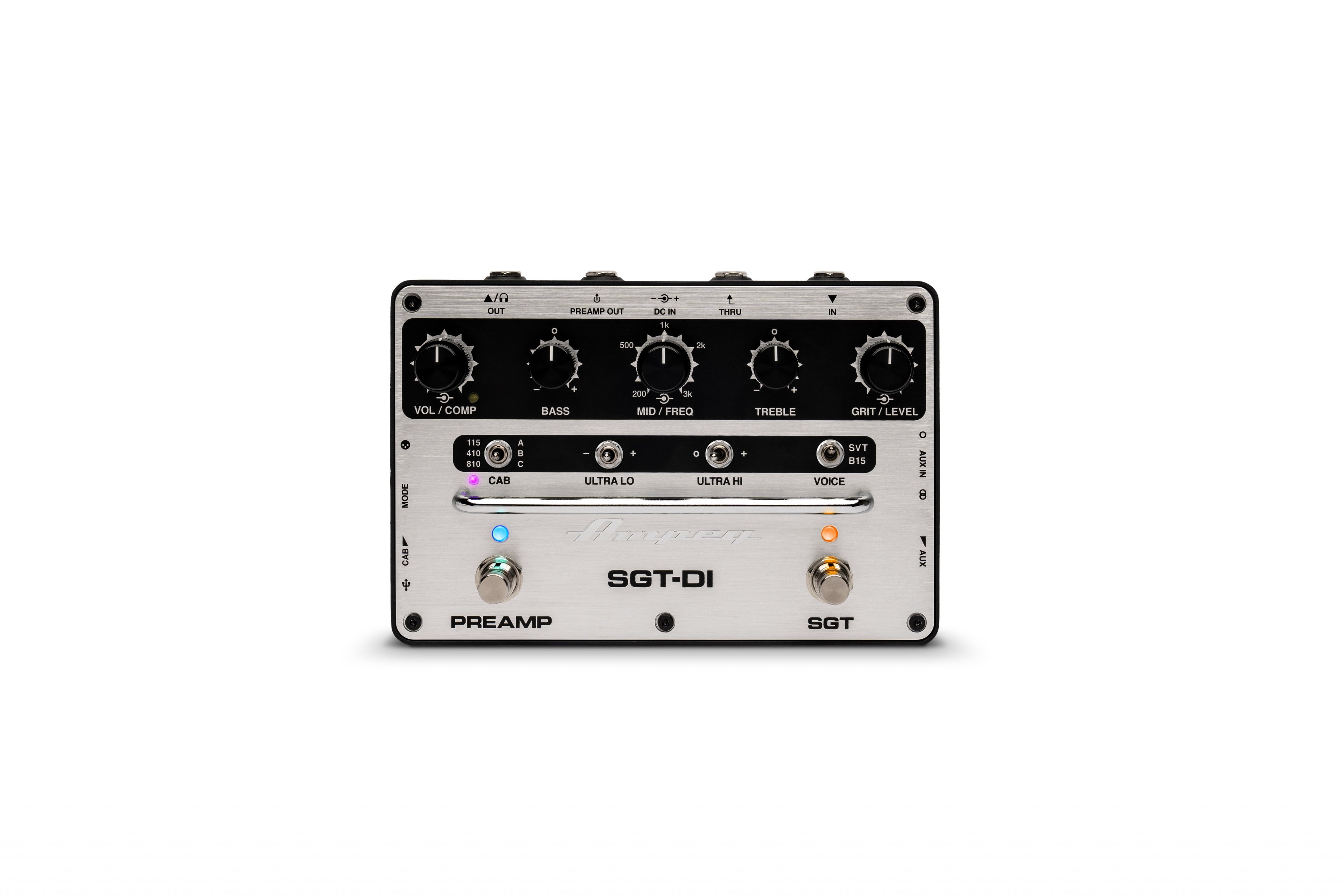 Ampeg SGT-DI Bass Preamp Pedal