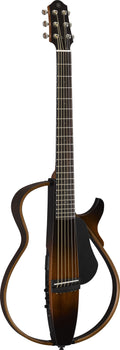 Yamaha SLG200S Tobacco Brown Sunburst Silent Guitar – Quiet Steel-String Practice & Travel Performance