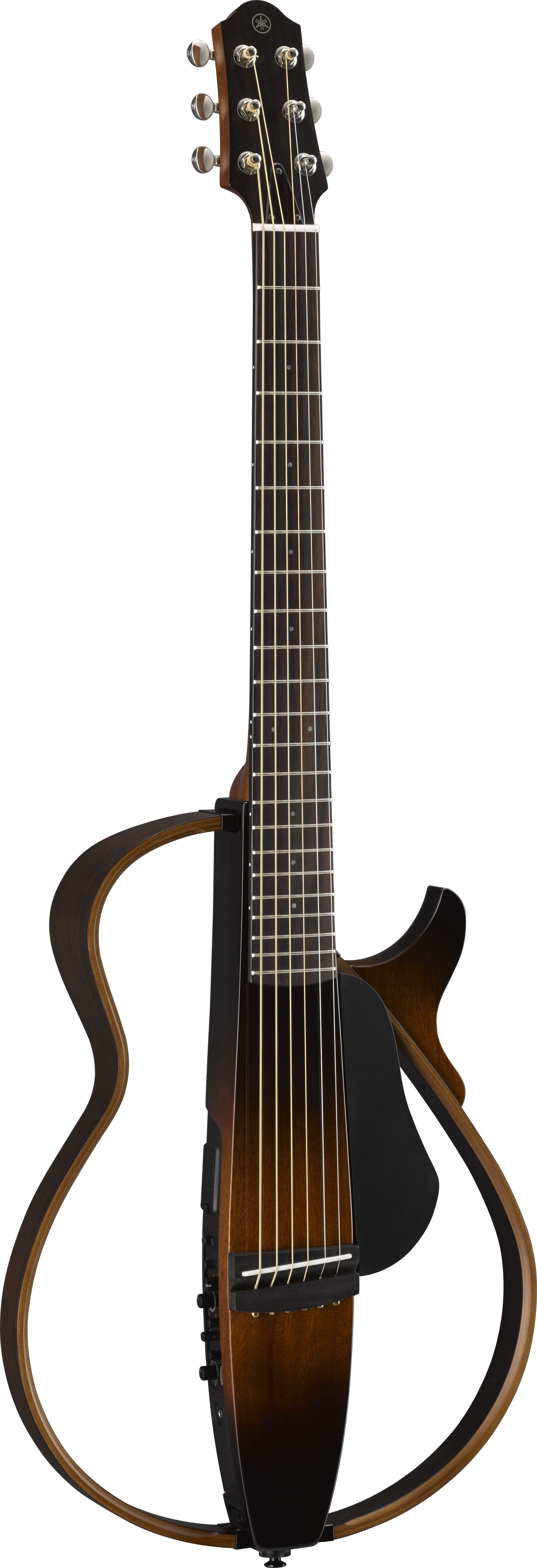 Yamaha SLG200S Tobacco Brown Sunburst Silent Guitar – Quiet Steel-String Practice & Travel Performance