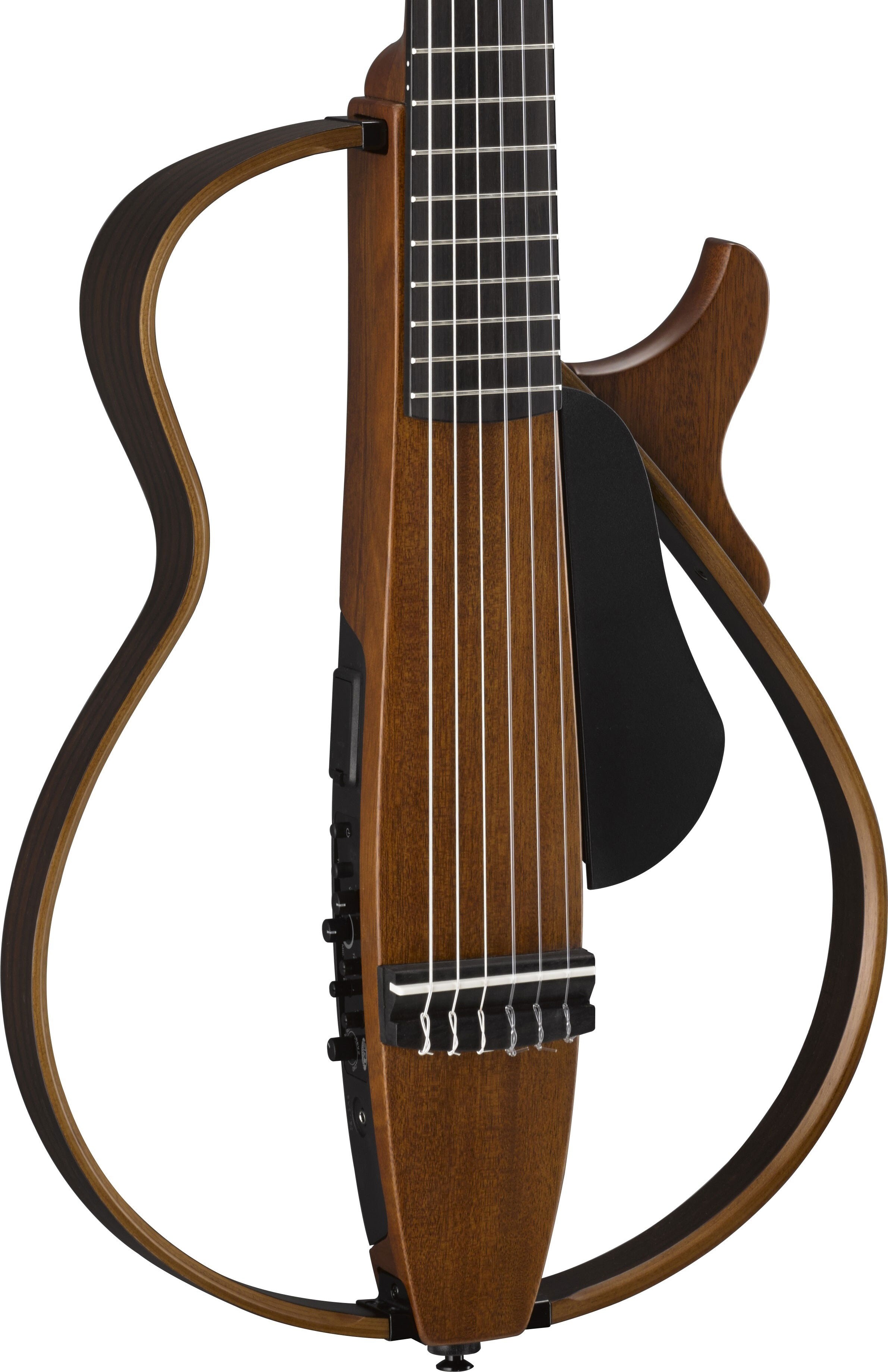 Yamaha SLG200N Natural Silent Guitar – Quiet Nylon-String Practice & Travel Performance