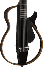 Yamaha SLG200N Translucent Black Silent Guitar – Quiet Nylon-String Practice & Travel Performance