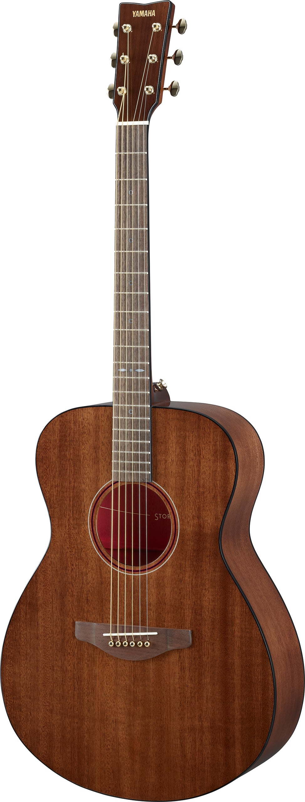 Yamaha STORIA III Chocolate Brown Concert Acoustic-Electric Guitar – Warm Mahogany Tone & Smooth Recording Response