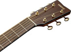 Yamaha STORIA III Chocolate Brown Concert Acoustic-Electric Guitar – Warm Mahogany Tone & Smooth Recording Response