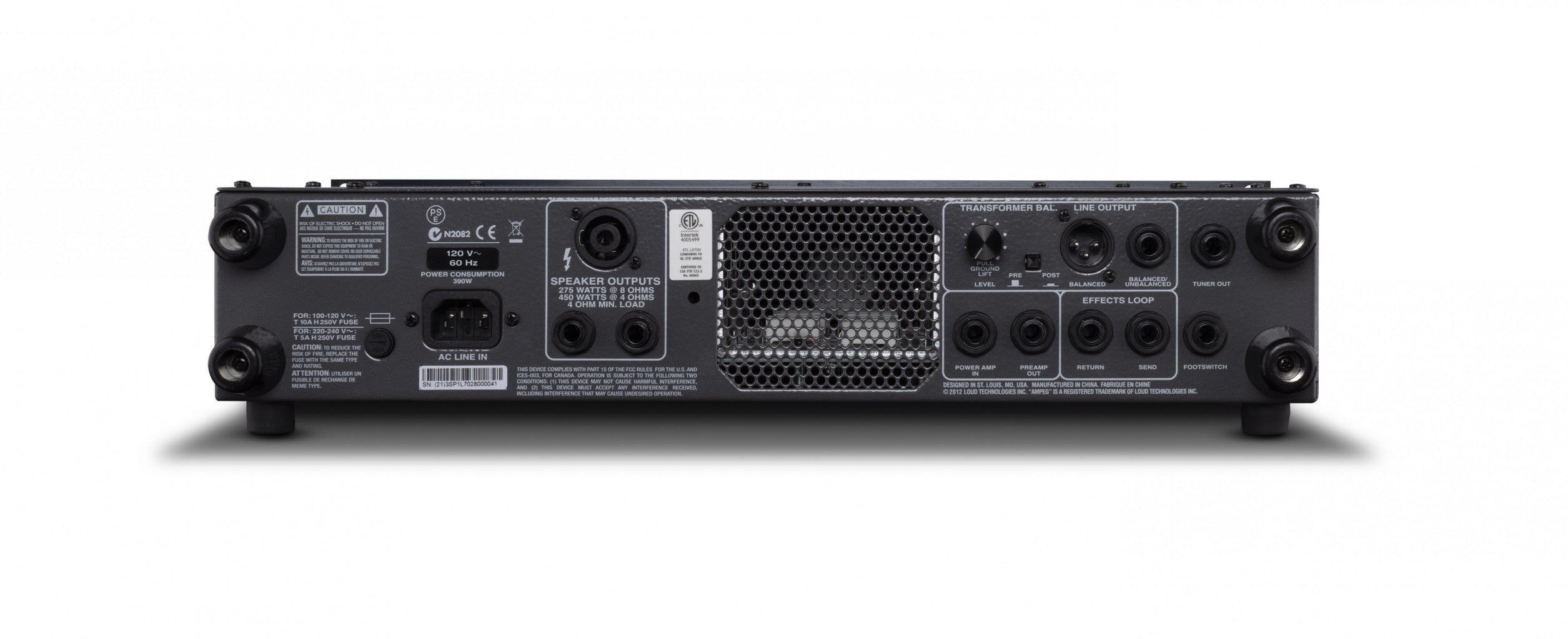 Ampeg SVT-3PRO Bass Amplifier Head