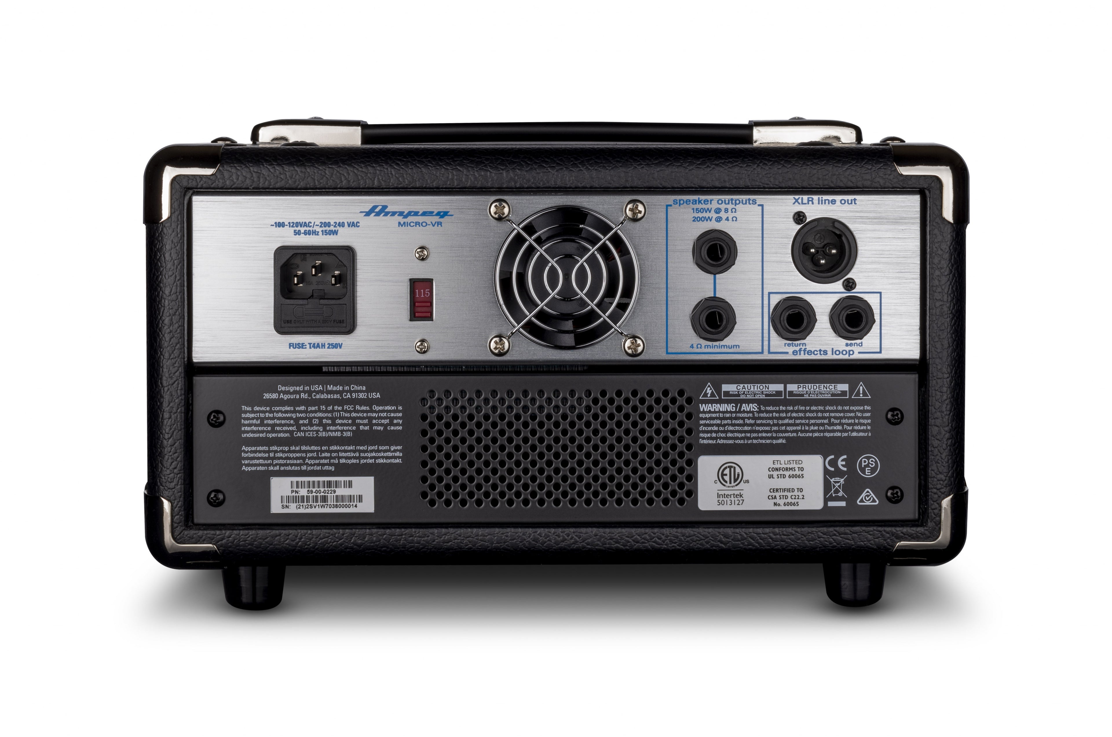 Ampeg SVT Micro Bass Amplifier Head