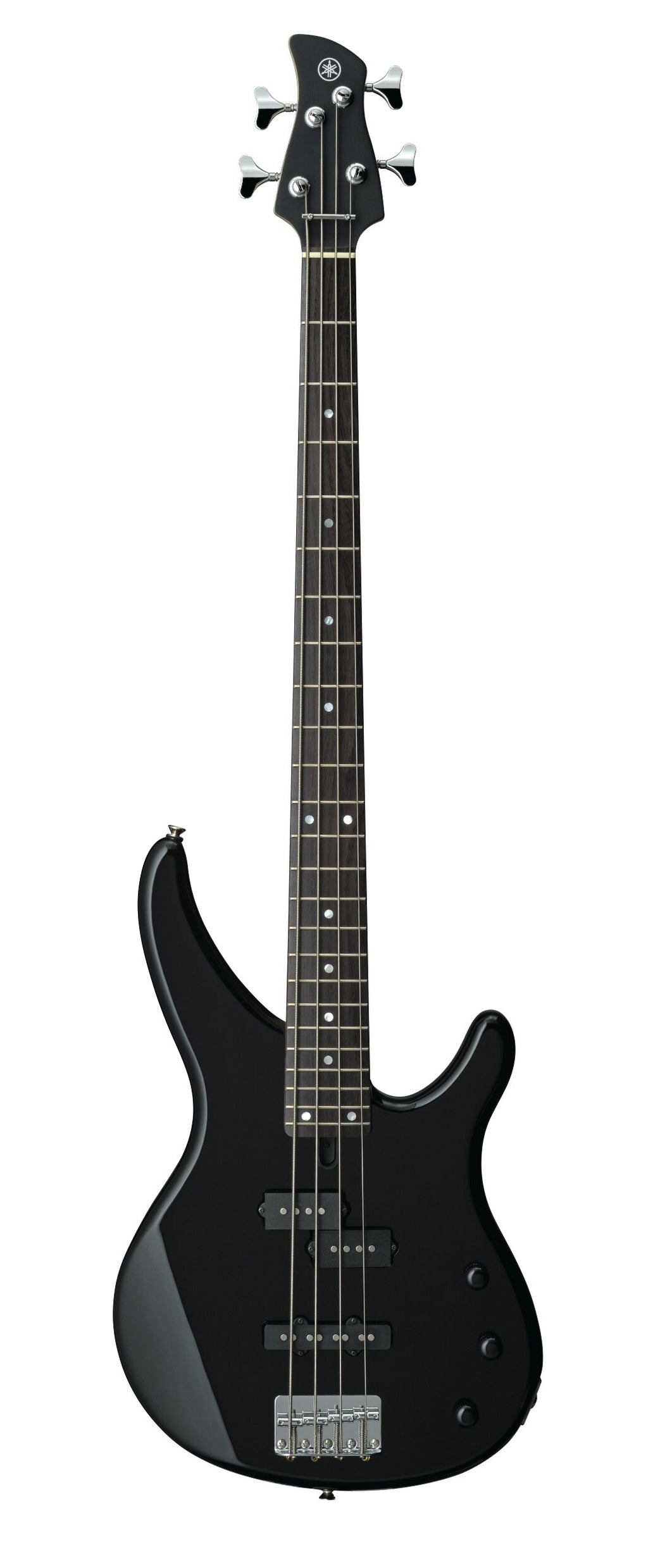 Yamaha TRBX174 Black Bass Guitar – Modern Comfort & Versatile Tone