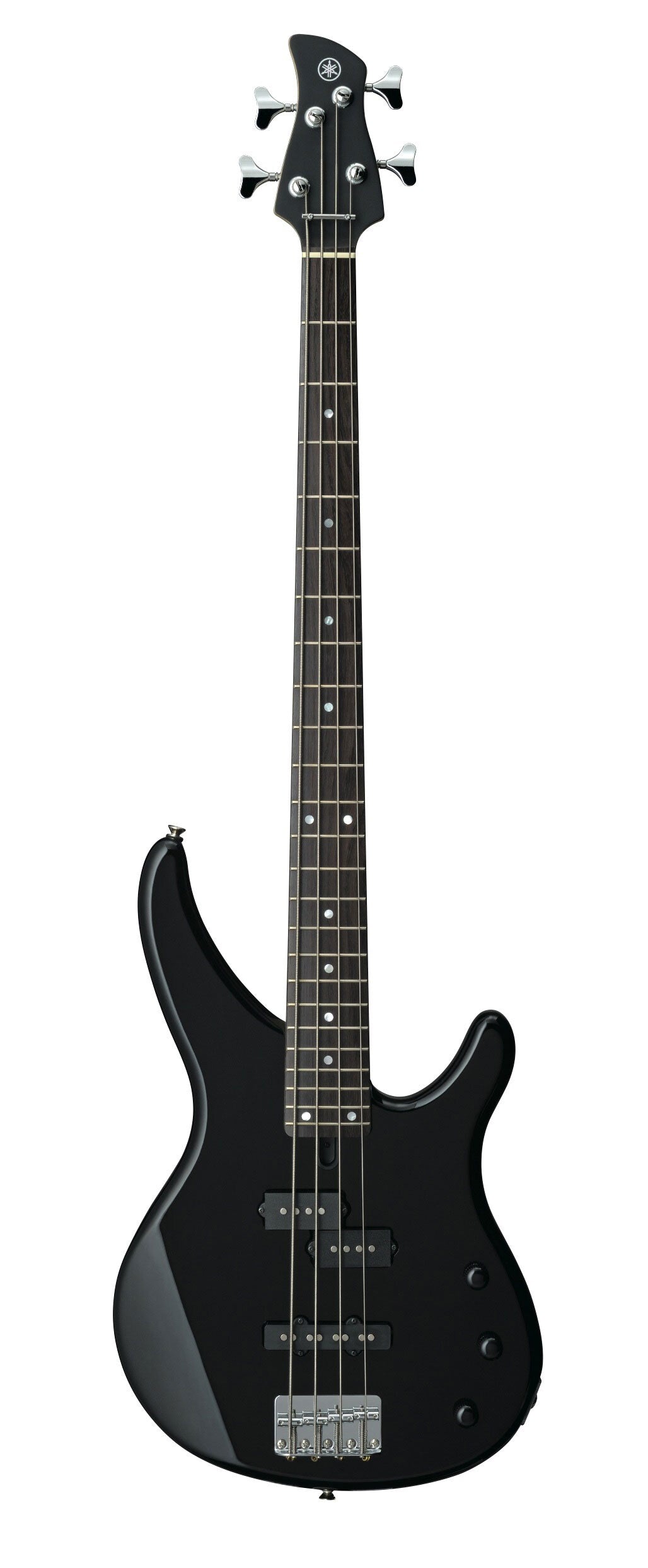 Yamaha TRBX174 Black Bass Guitar – Modern Comfort & Versatile Tone