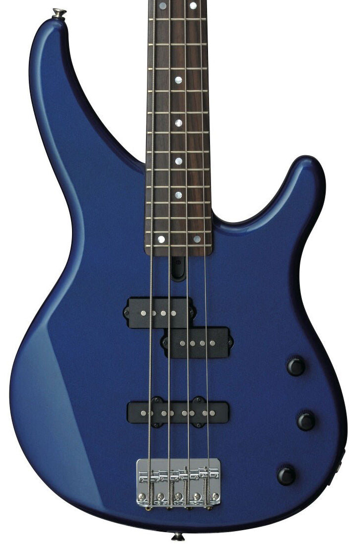Yamaha TRBX174 Dark Blue Metallic Bass Guitar – Modern Comfort & Versatile Tone