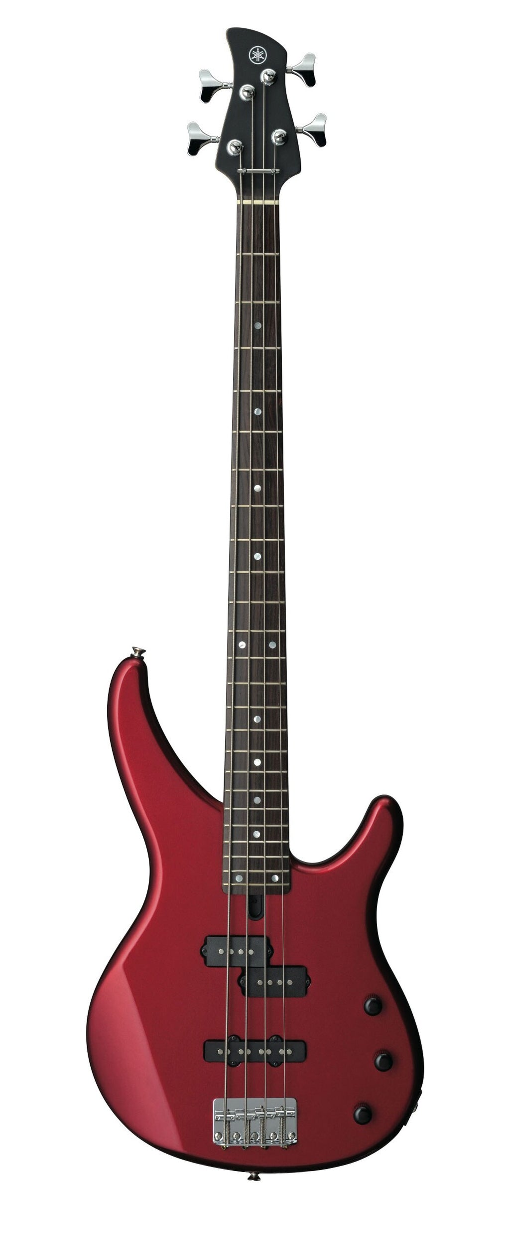 Yamaha TRBX174 Red Metallic Bass Guitar – Modern Comfort & Versatile Tone