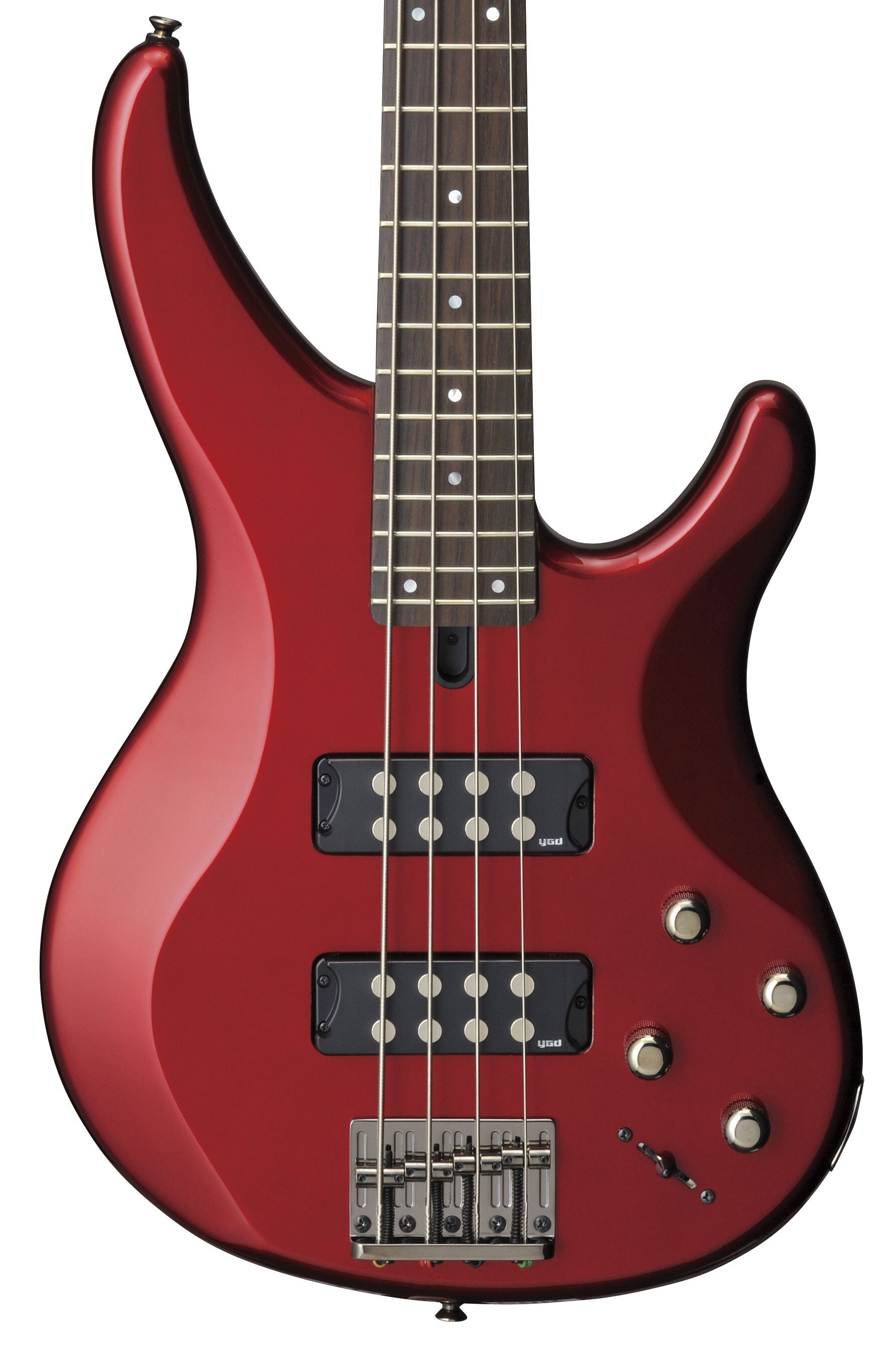 Yamaha TRBX304 Candy Apple Red Bass Guitar – Active Performance & Modern Versatility
