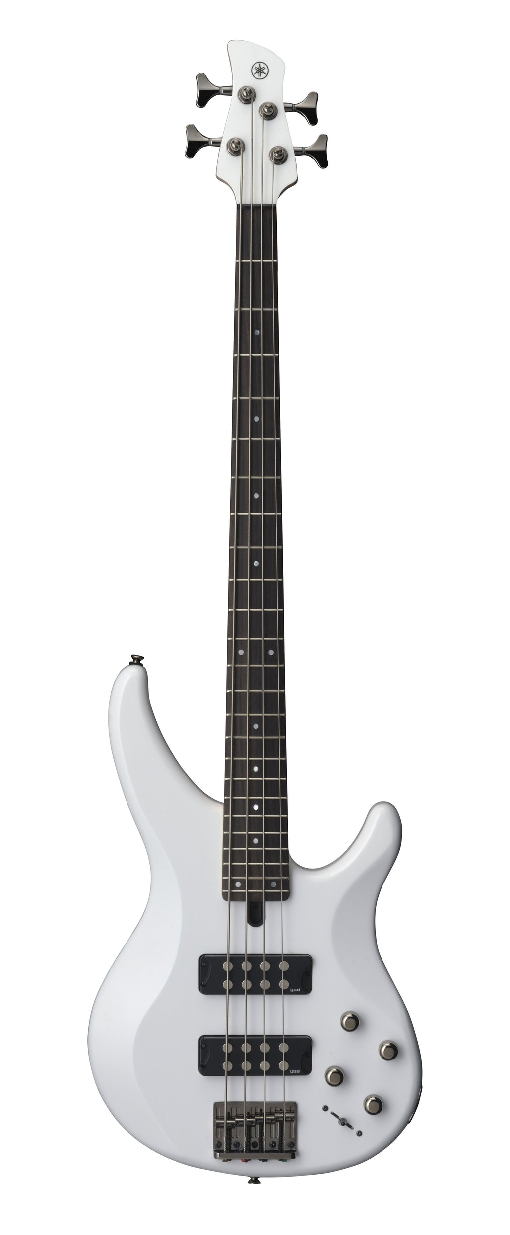 Yamaha TRBX304 White Bass Guitar – Active Performance & Modern Versatility