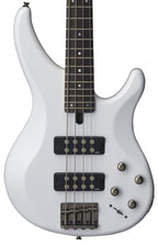 Yamaha TRBX304 White Bass Guitar – Active Performance & Modern Versatility