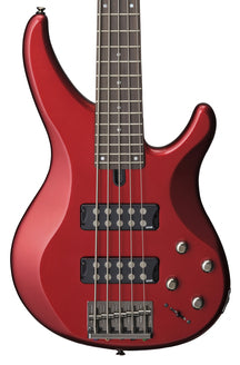 Yamaha TRBX305 Candy Apple Red 5-String Bass Guitar – Active Performance & Extended Low-End Range