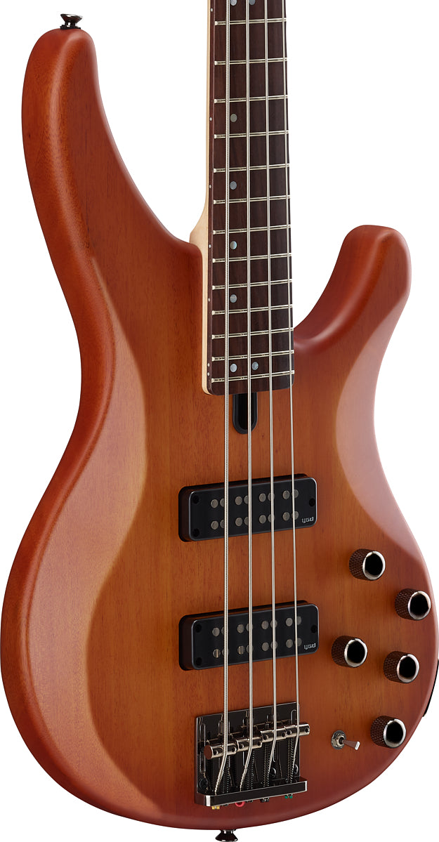 Yamaha TRBX504 Brick Burst Bass Guitar – Active/Passive Flexibility & Modern Performance