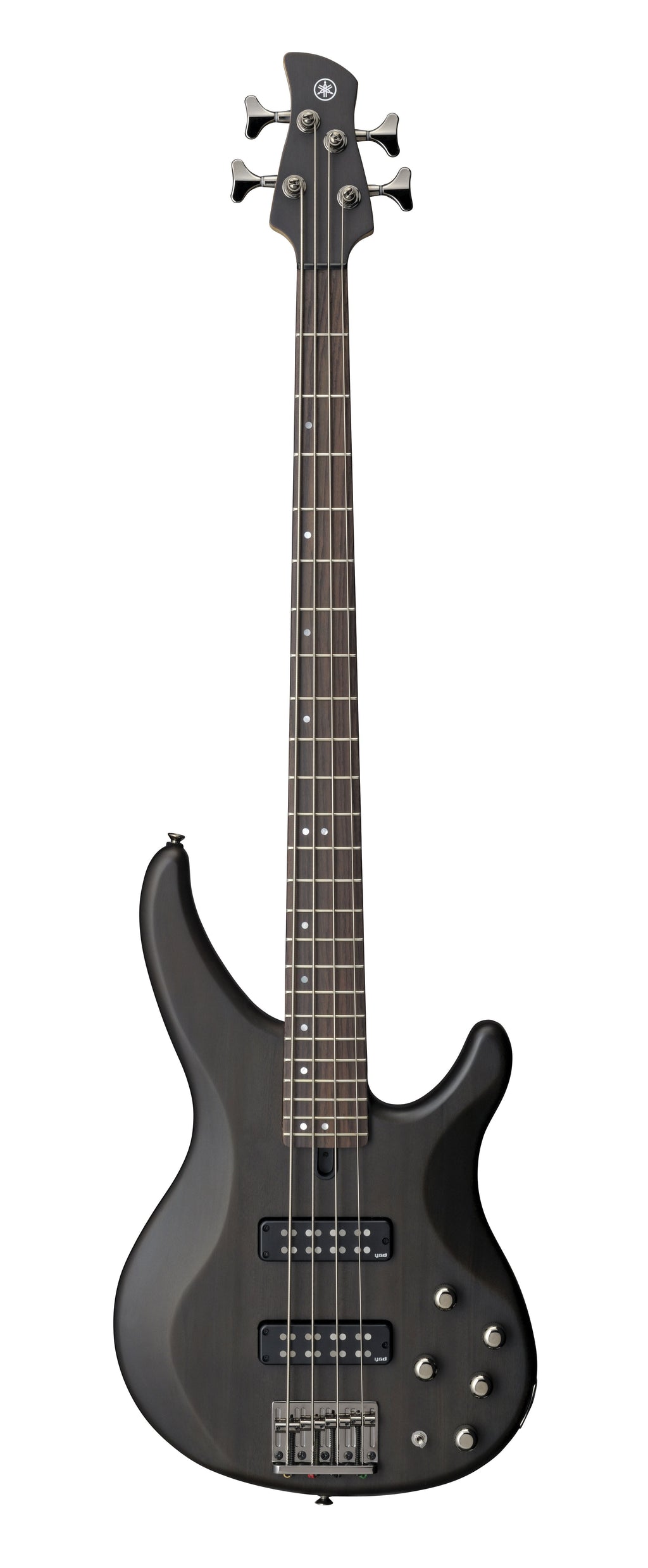 Yamaha TRBX504 Translucent Black Bass Guitar – Active/Passive Flexibility & Modern Performance