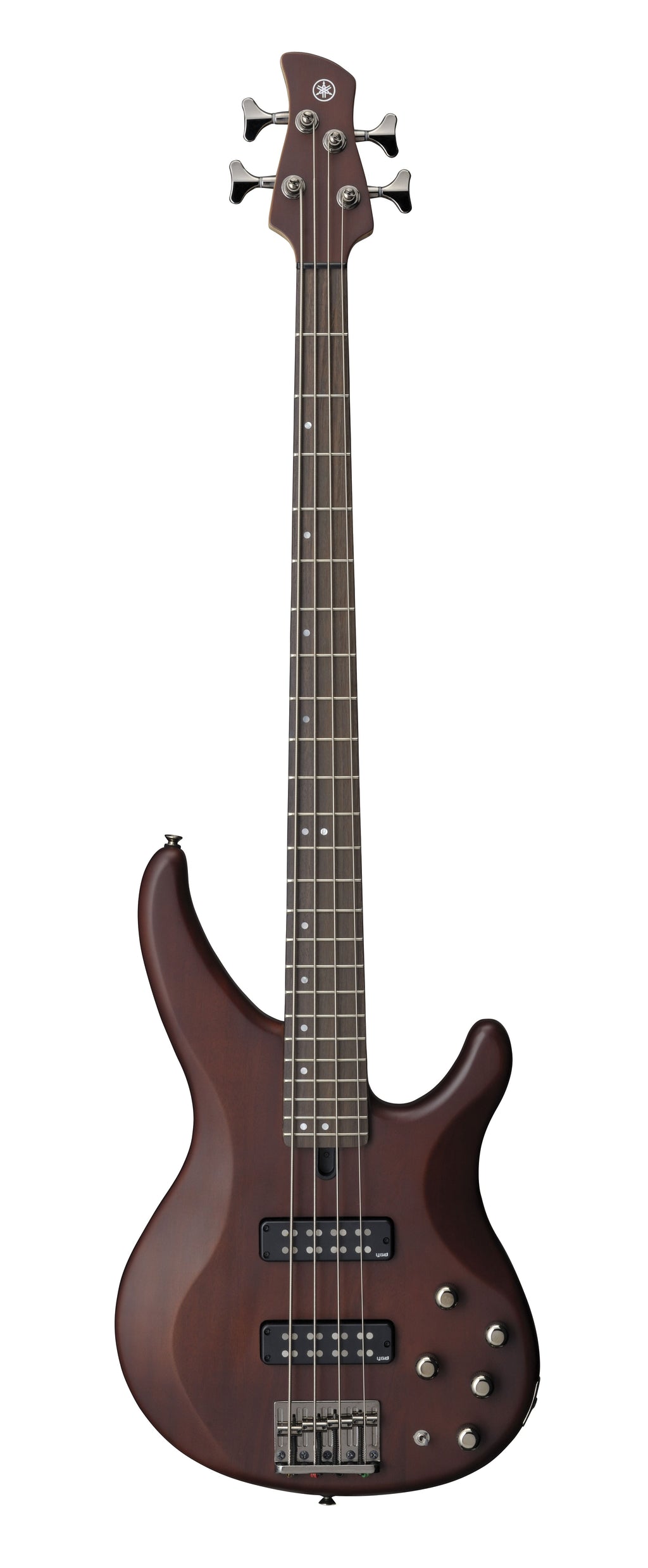 Yamaha TRBX504 Translucent Brown Bass Guitar – Active/Passive Flexibility & Modern Performance