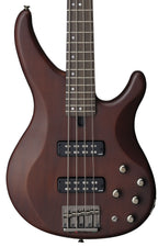 Yamaha TRBX504 Translucent Brown Bass Guitar – Active/Passive Flexibility & Modern Performance