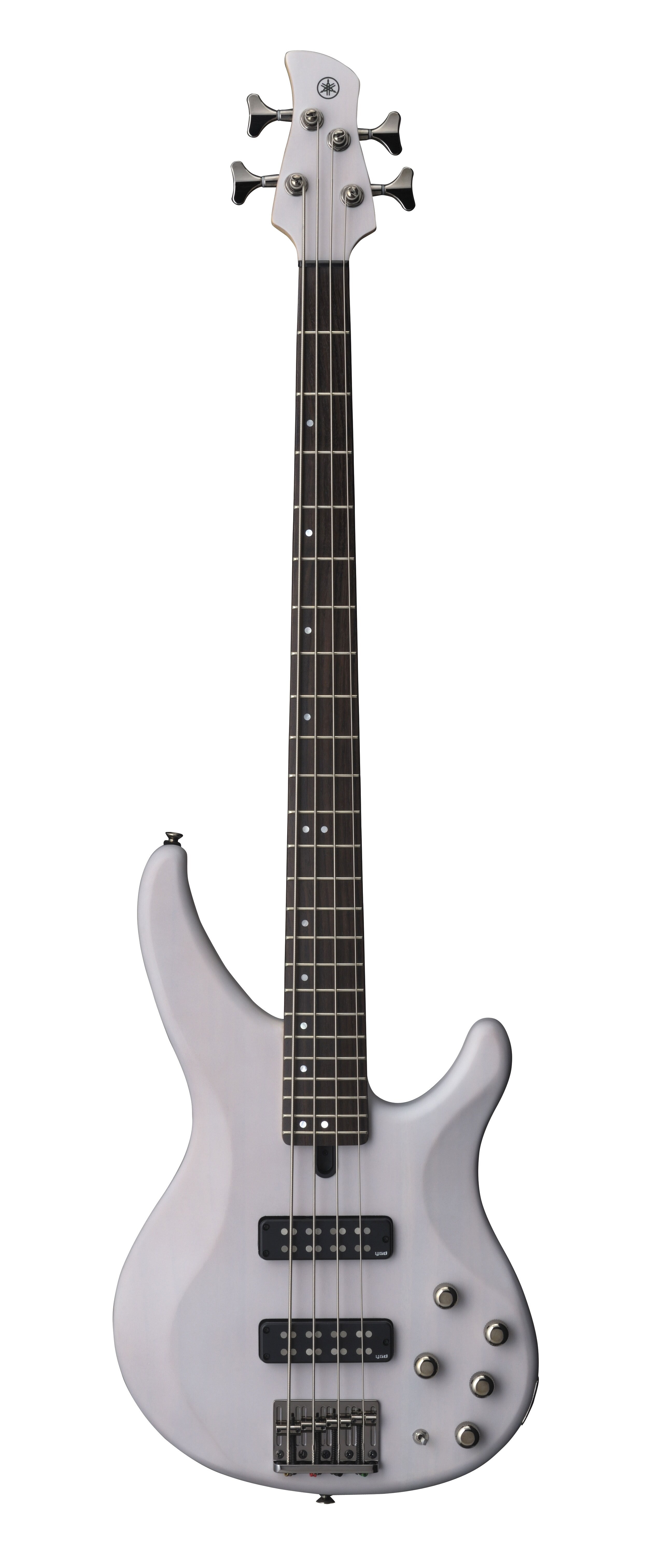 Yamaha TRBX504 Translucent White Bass Guitar – Active/Passive Flexibility & Modern Performance