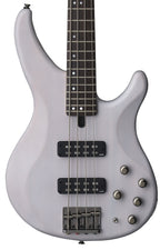 Yamaha TRBX504 Translucent White Bass Guitar – Active/Passive Flexibility & Modern Performance