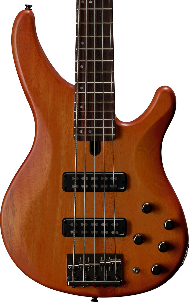 Yamaha TRBX505 Brick Burst 5-String Bass Guitar – Active/Passive Flexibility & Extended Low-End Range