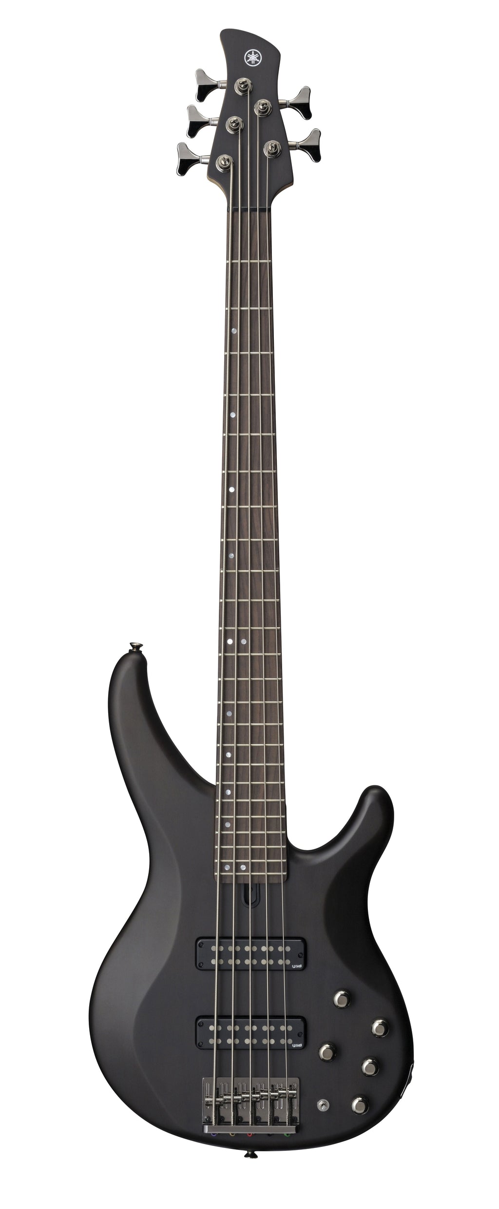 Yamaha TRBX505 Translucent Black 5-String Bass Guitar – Active/Passive Flexibility & Extended Low-End Range