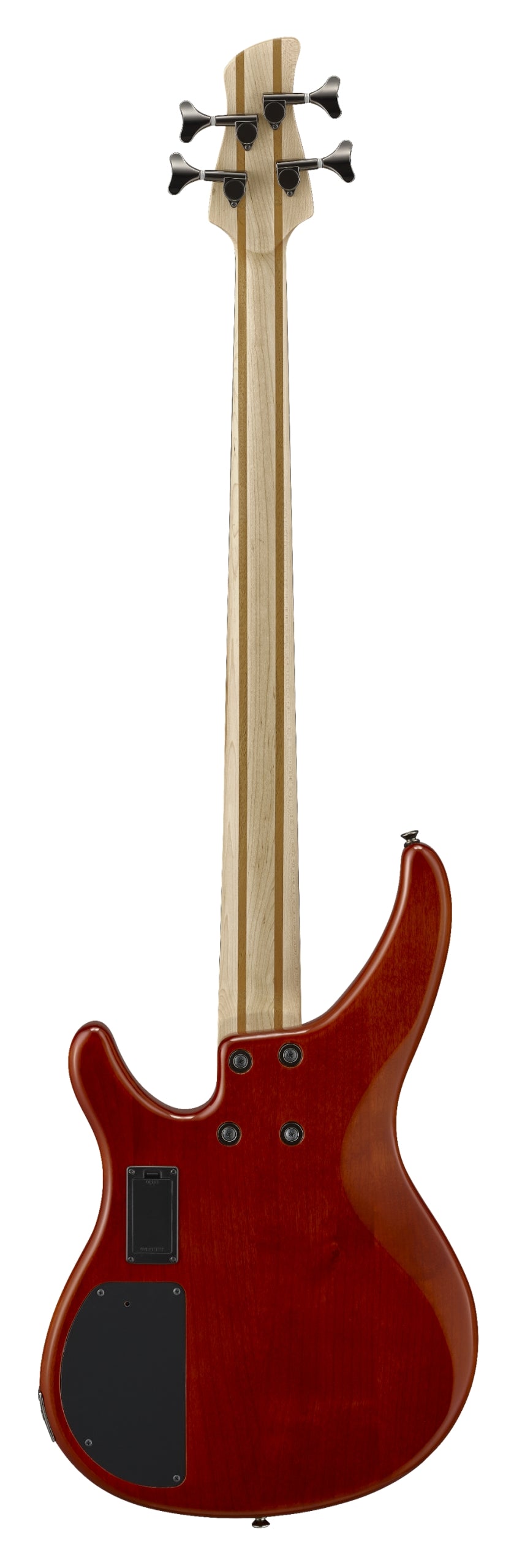 Yamaha TRBX604FM Caramel Brown Bass Guitar – Flamed Maple Style & Active/Passive Flexibility