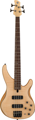 Yamaha TRBX604FM Natural Satin Bass Guitar – Flamed Maple Style & Active/Passive Flexibility