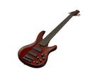 Yamaha TRBX605FM Caramel Brown 5-String Bass Guitar – Flamed Maple Style & Extended Active/Passive Flexibility