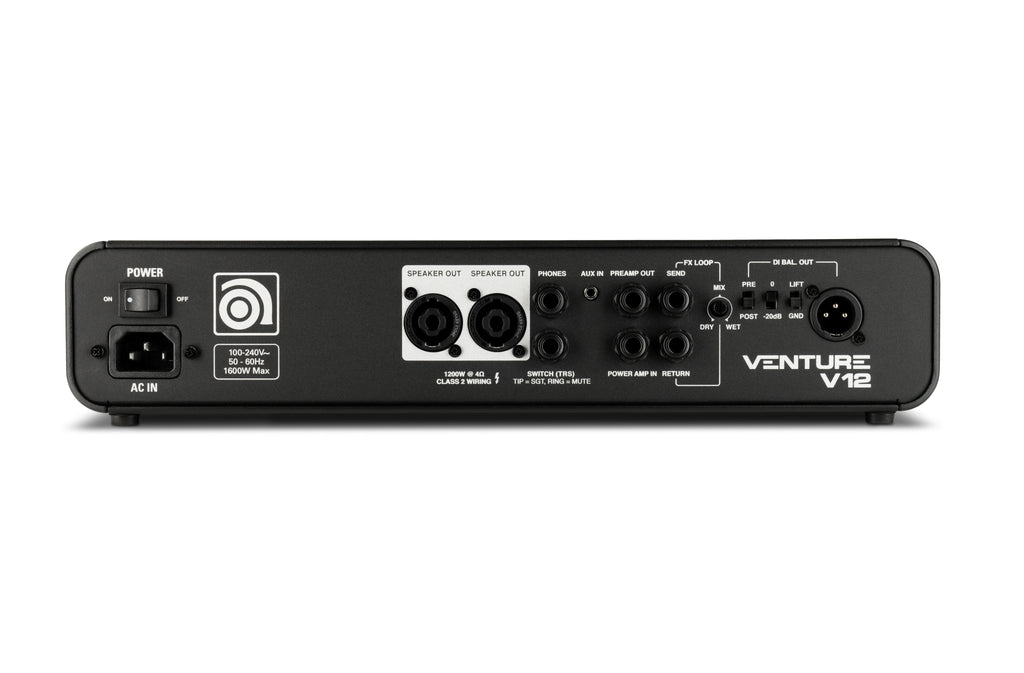 Ampeg Venture V12 Bass Amplifier Head