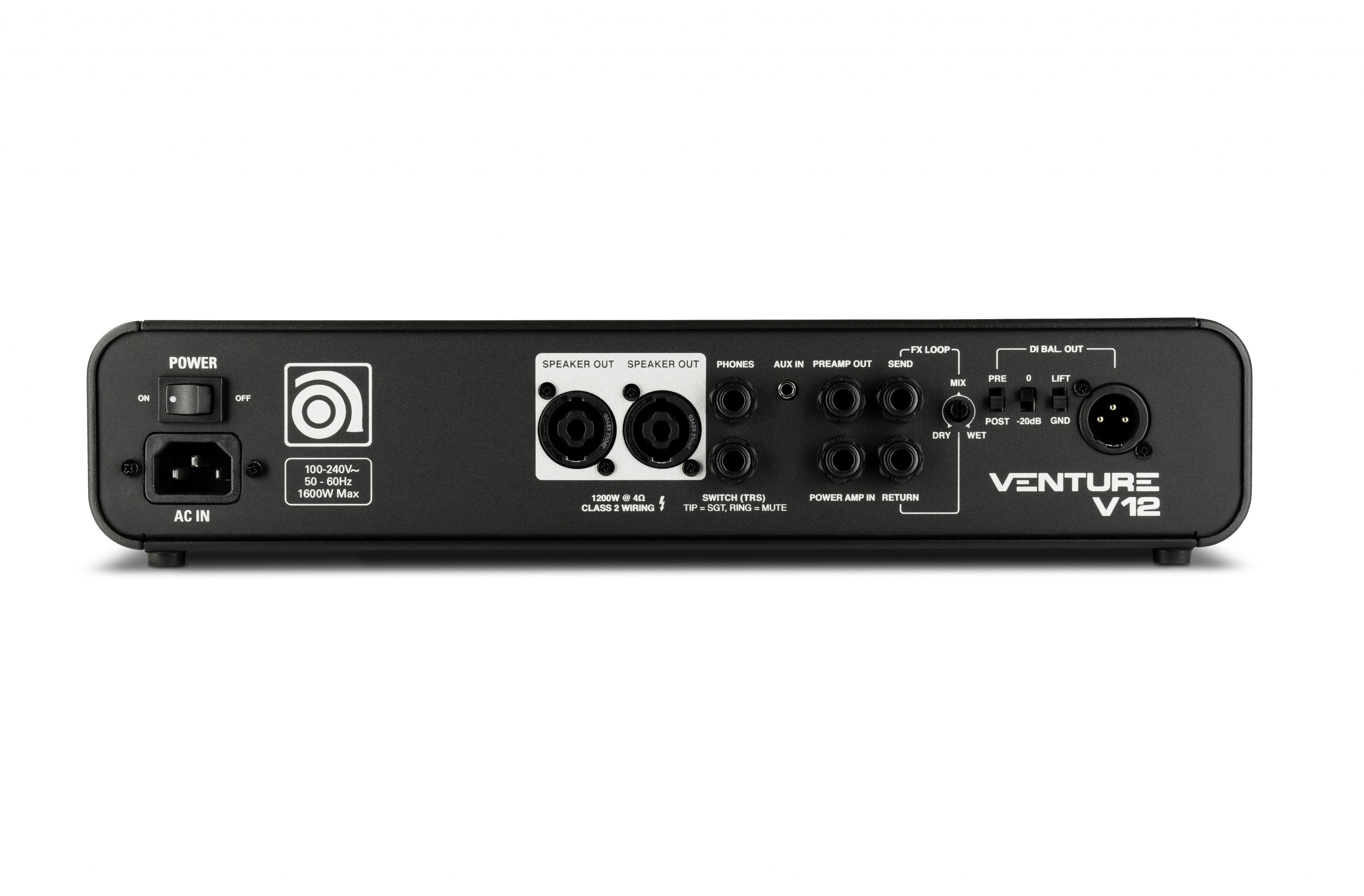 Ampeg Venture V12 Bass Amplifier Head