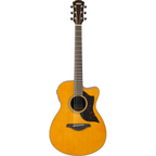 Yamaha AC1M Vintage Natural Acoustic-Electric Guitar – Warm Mahogany Tone & Balanced Stage Performance