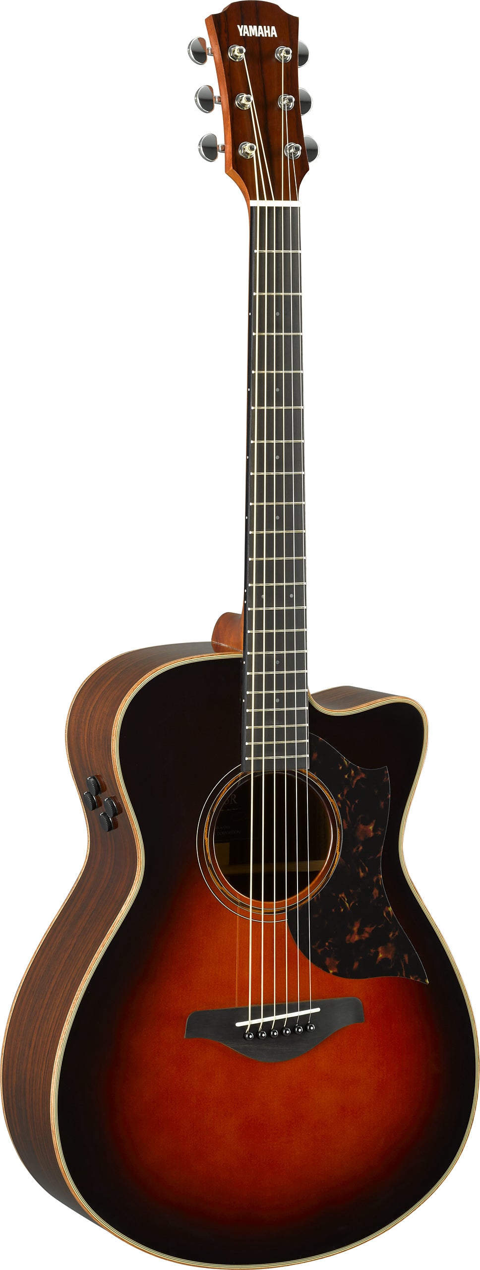 Yamaha AC3R Tobacco Brown Sunburst Acoustic-Electric Guitar – Concert Comfort & All-Solid Rosewood Tone