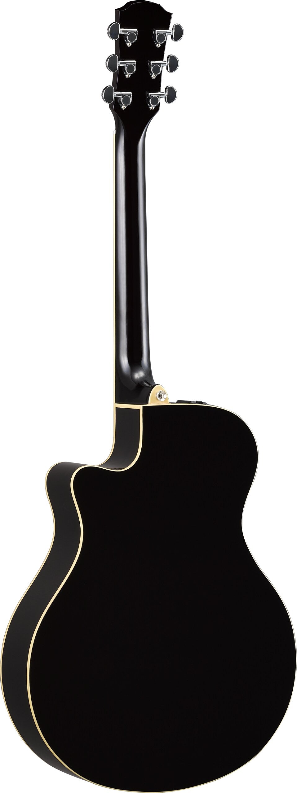 Yamaha APX600 Black Acoustic-Electric Guitar – Slim Comfort & Stage-Ready Performance