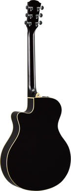 Yamaha APX600 Black Acoustic-Electric Guitar – Slim Comfort & Stage-Ready Performance