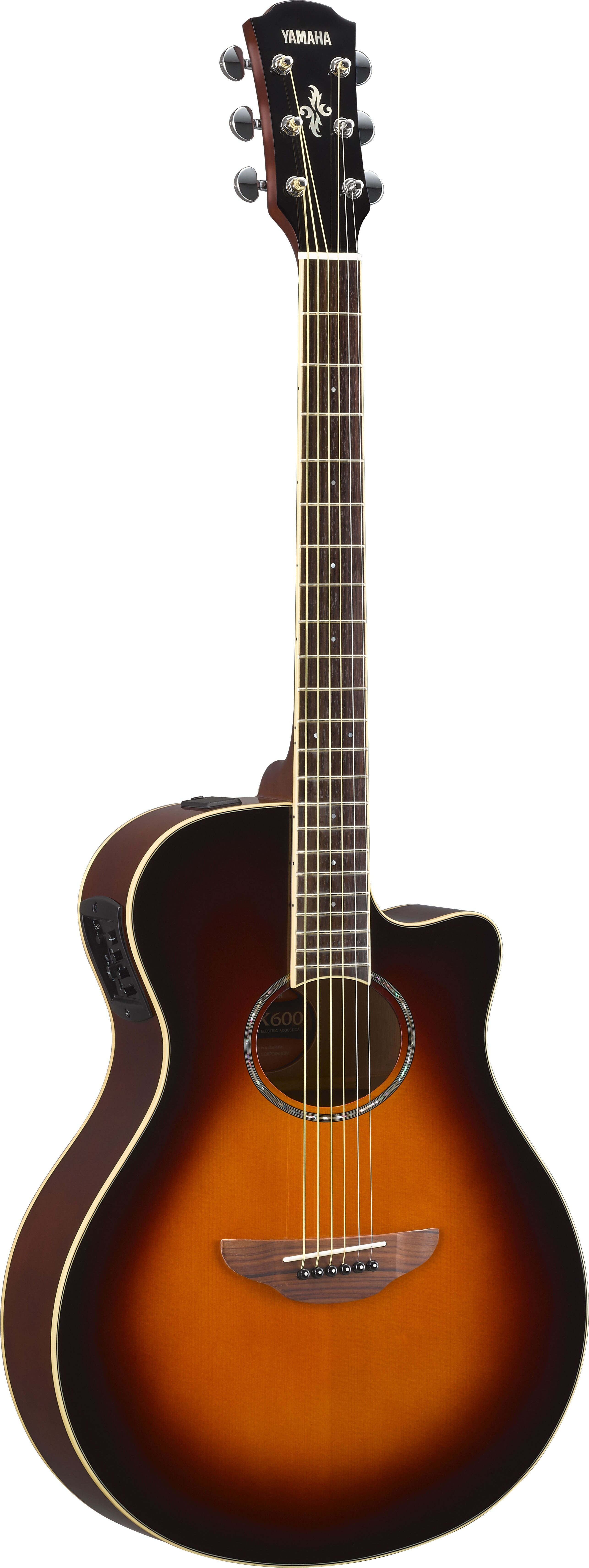 Yamaha APX600 Old Violin Sunburst Acoustic-Electric Guitar – Slim Comfort & Stage-Ready Performance