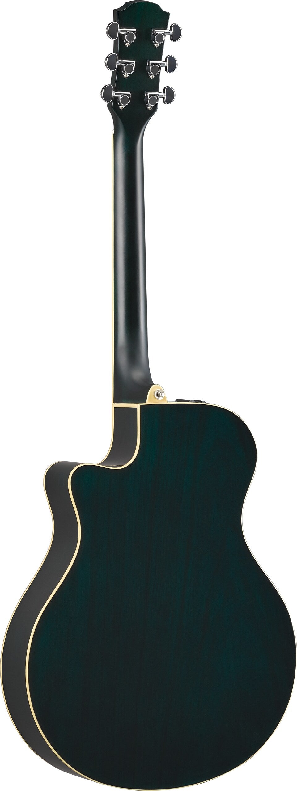 Yamaha APX600 Oriental Blue Burst Acoustic-Electric Guitar – Slim Comfort & Stage-Ready Performance