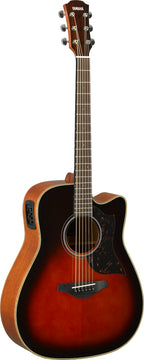 Yamaha A1M Tobacco Brown Sunburst Acoustic-Electric Guitar – Warm Midrange & Stage-Ready Clarity